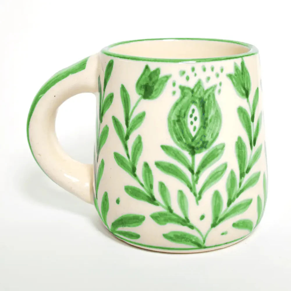 Anaar Ceramic Breakfast Set - Coffee Cup & Side Plate