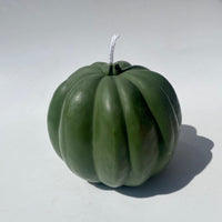 Pumpkin Candle - Green