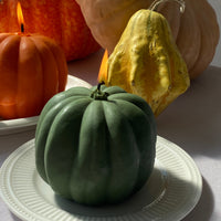 Pumpkin Candle - Green