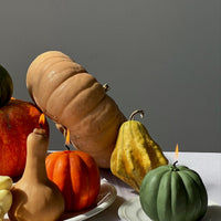 Pumpkin Candle - Green
