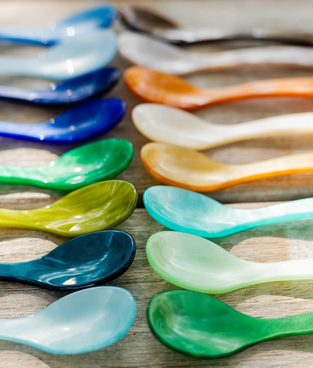 Petite Spoon Set, Greener Grass