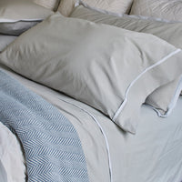 Essential Piping Pillowcase Set
