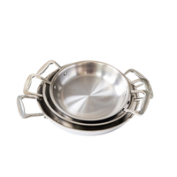 3- Piece Fry Pan Set With Short Handles