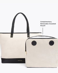 THE TOTE - BLACK CANVAS