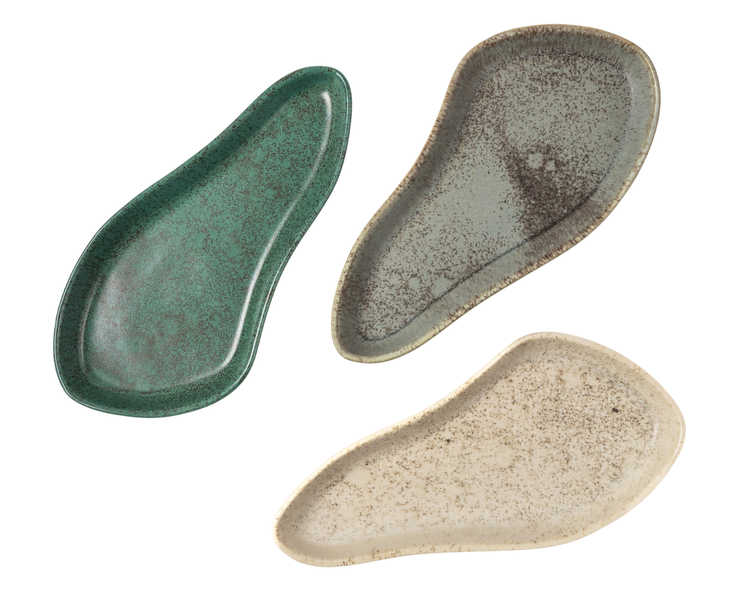 Riverstone Dessert Plates, Stacy London & Haand Collection