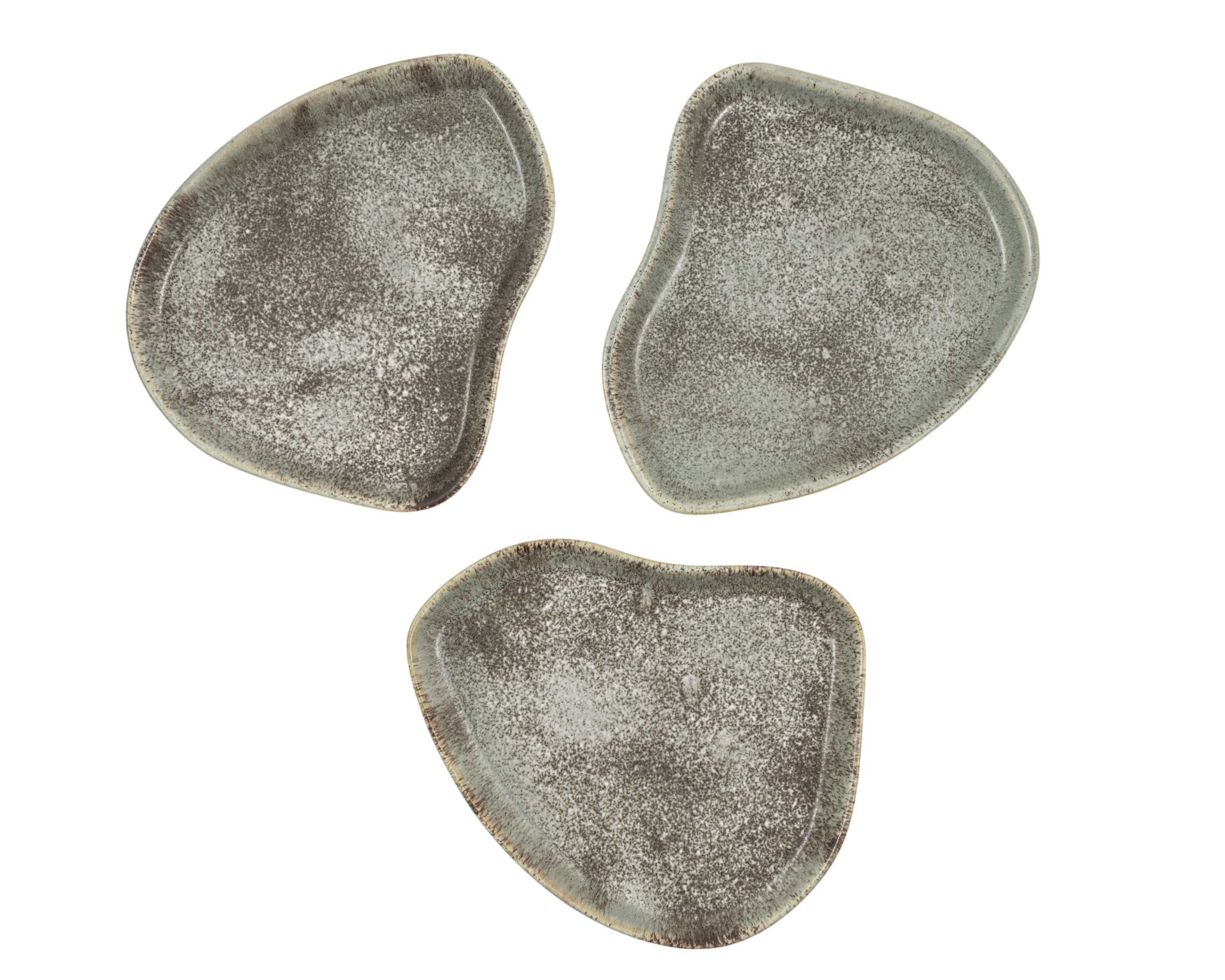 Riverstone Salad Plates, Stacy London & Haand Collection