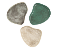 Riverstone Salad Plates, Stacy London & Haand Collection