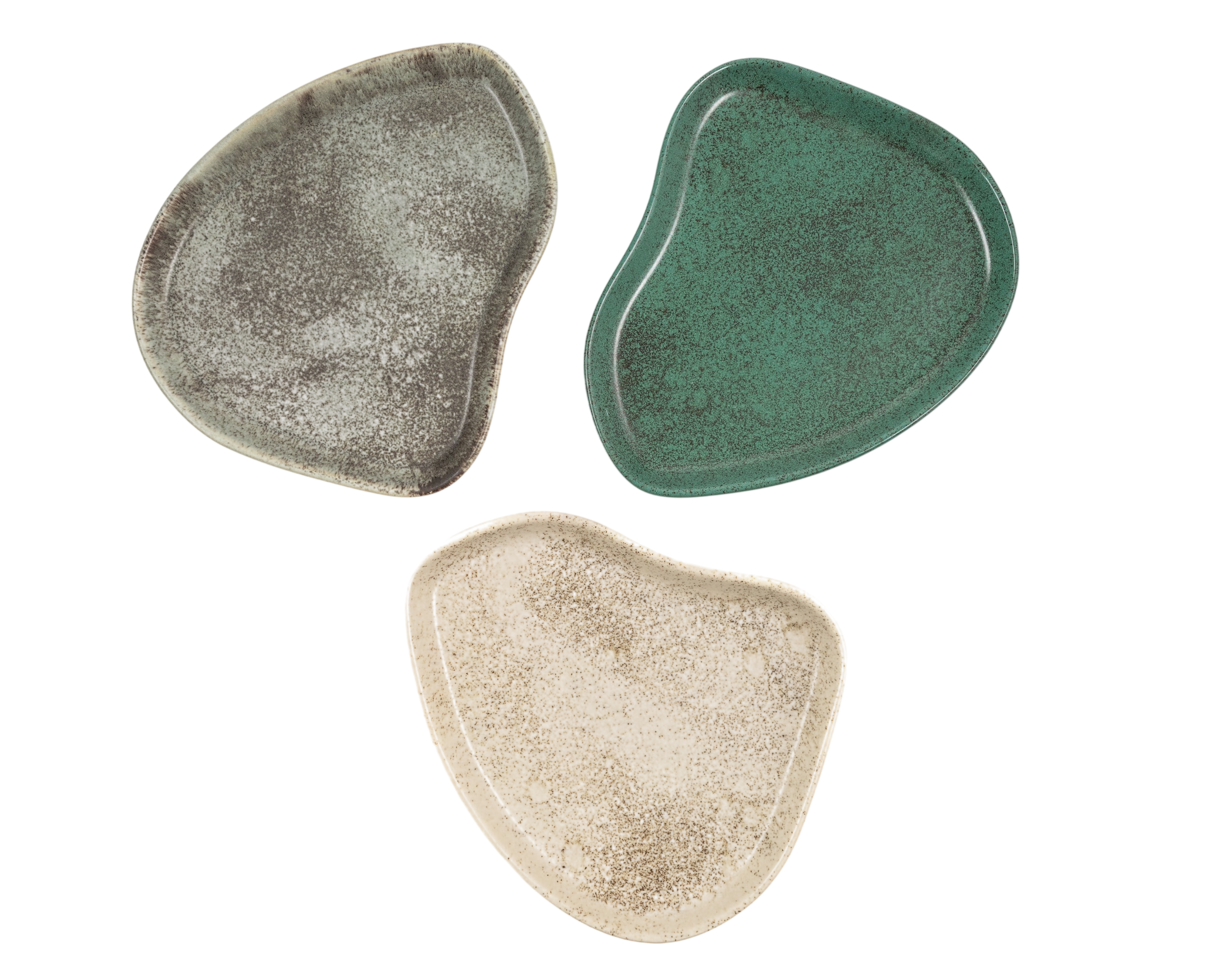 Riverstone Salad Plates, Stacy London & Haand Collection