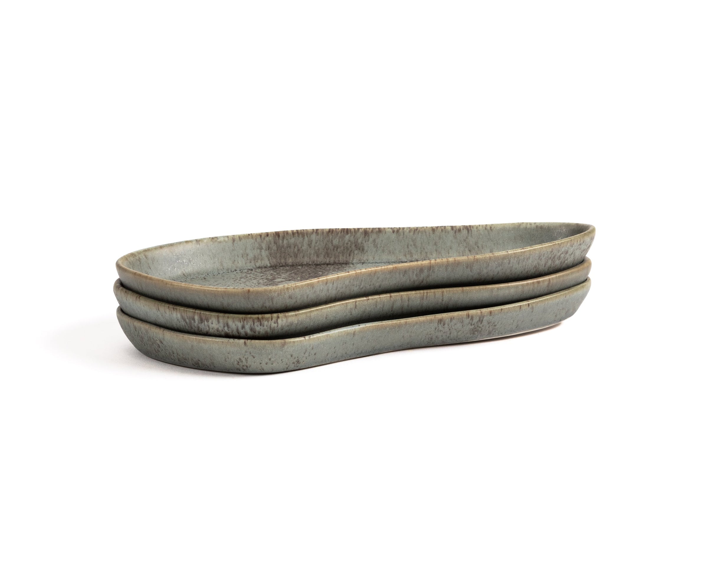 Riverstone Dessert Plates, Stacy London & Haand Collection
