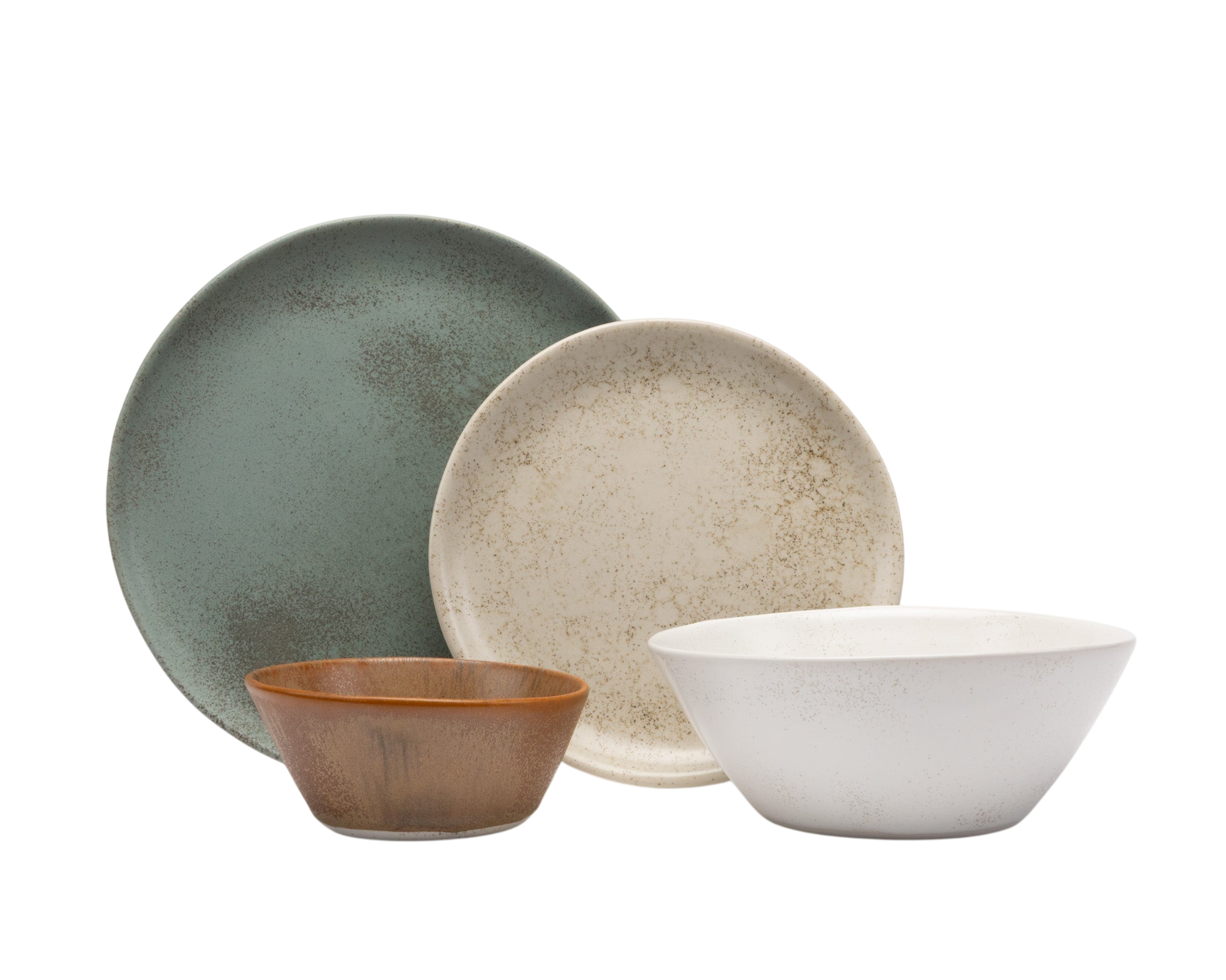 Hestia Coupe 4 Piece Dinner Setting