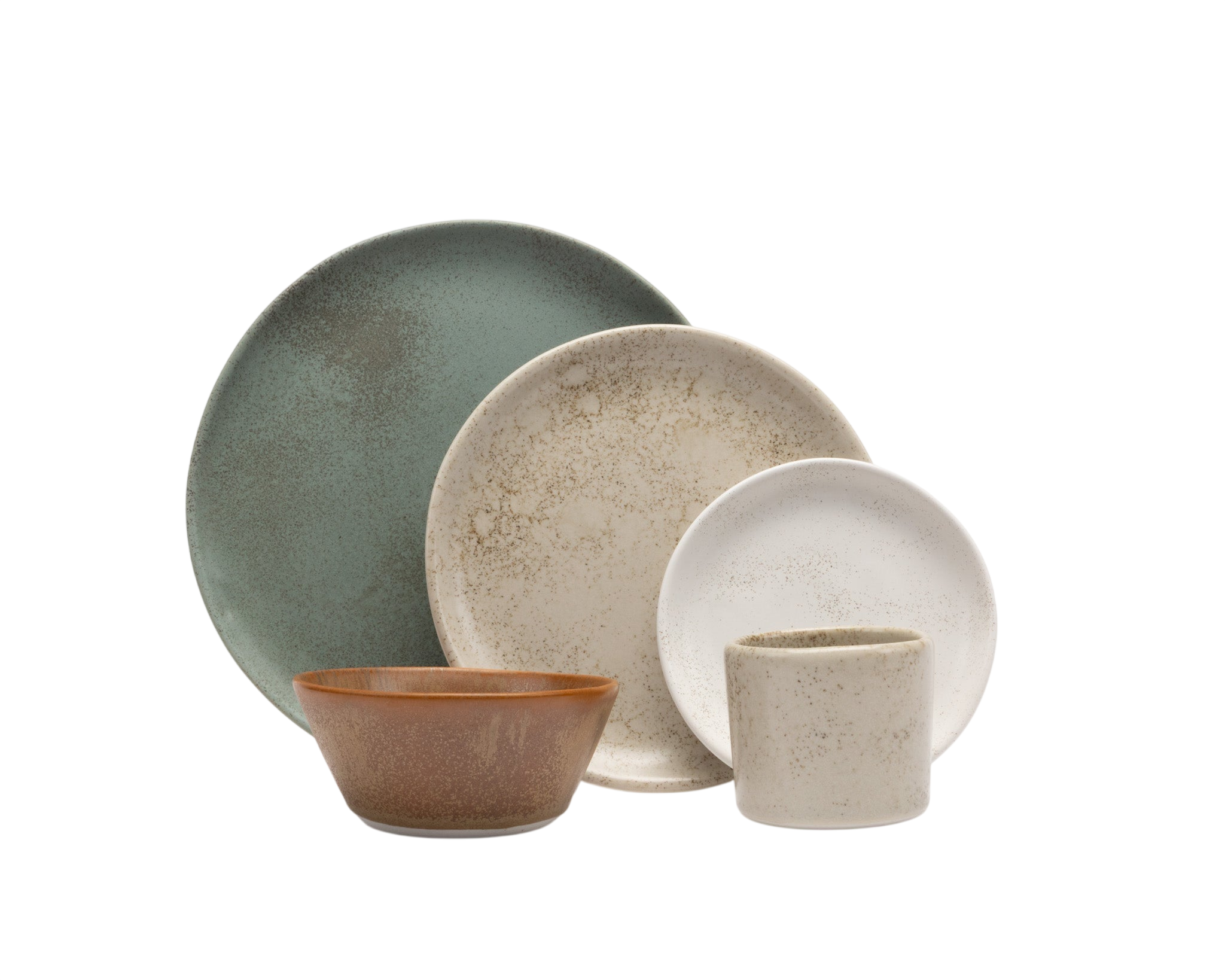 Hestia Coupe 5 Piece Dinner Setting