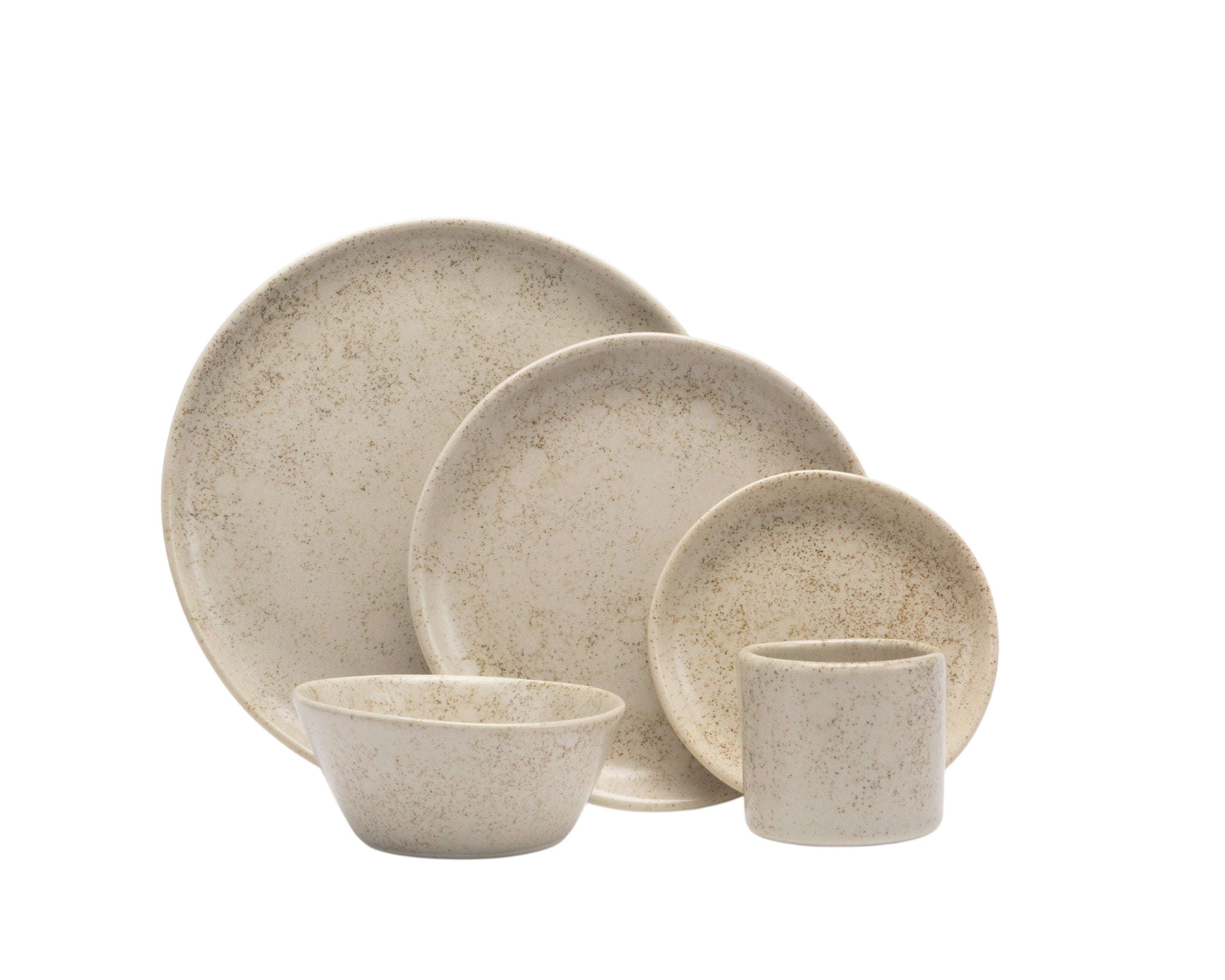 Hestia Coupe 5 Piece Dinner Setting