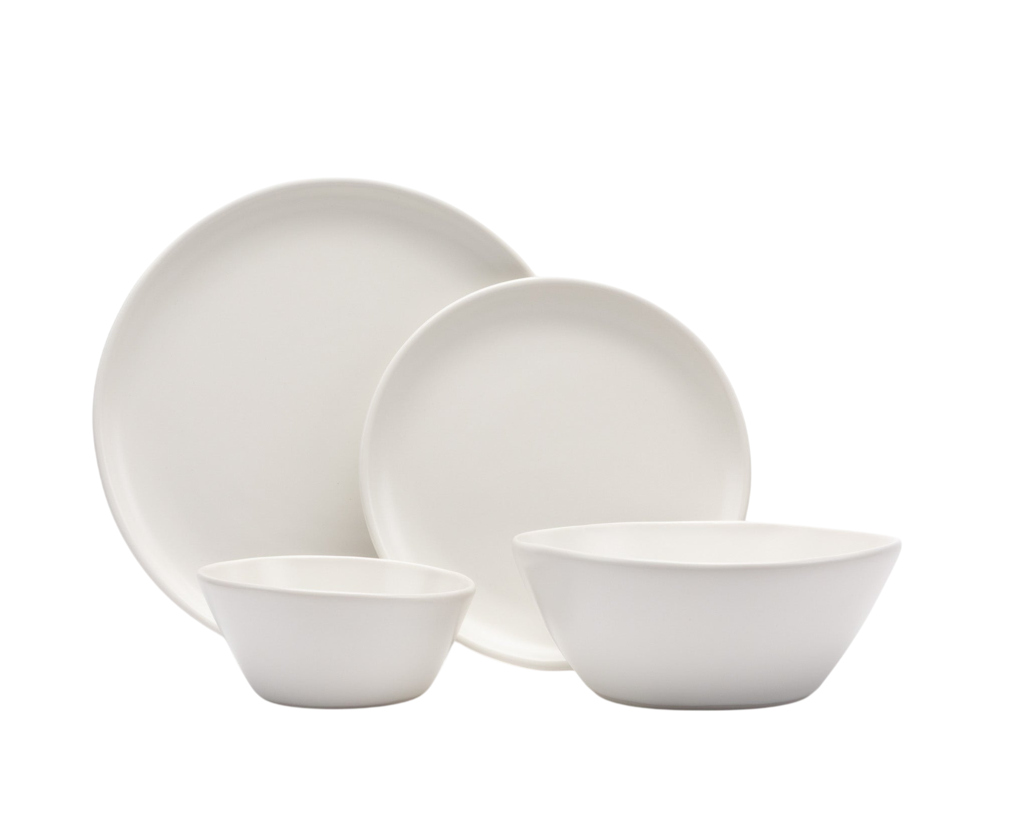 Hestia Coupe 4 Piece Dinner Setting