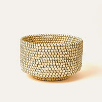Coiled Raffia Centerpiece Bowl