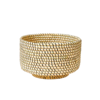 Coiled Raffia Centerpiece Bowl