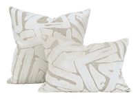 Graffiti Natural Pillows