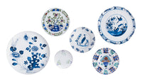 Astier de Villatte 19th Century Sprig Dessert/Salad Plate