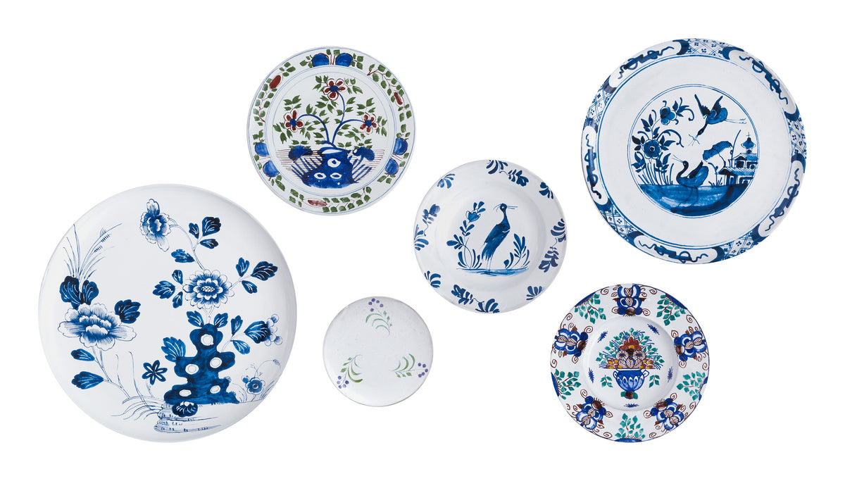 Astier de Villatte Heron Dinner Plate