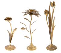 Fleur Taper Holders