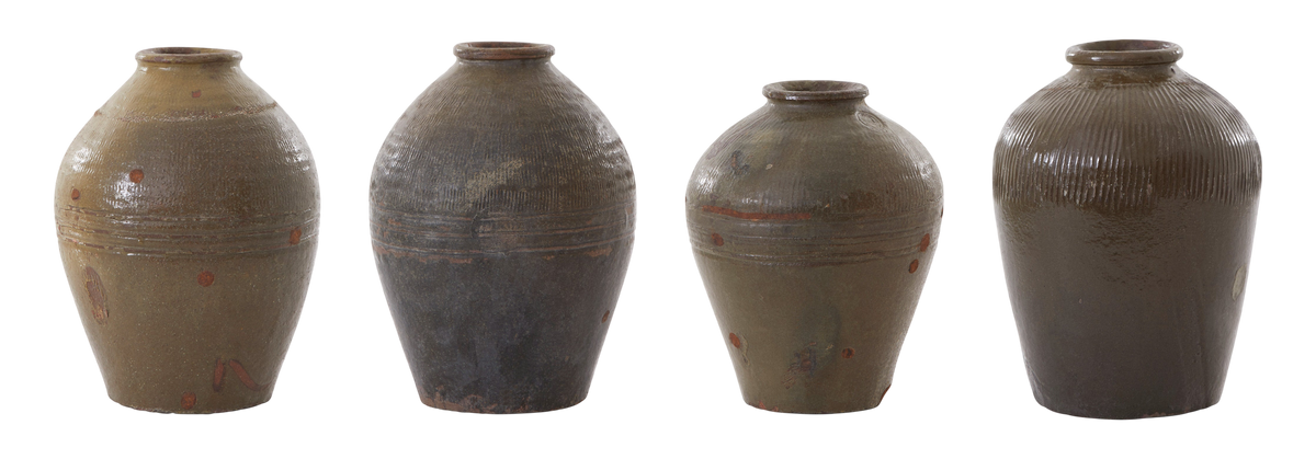 Found Rice Wine Jar