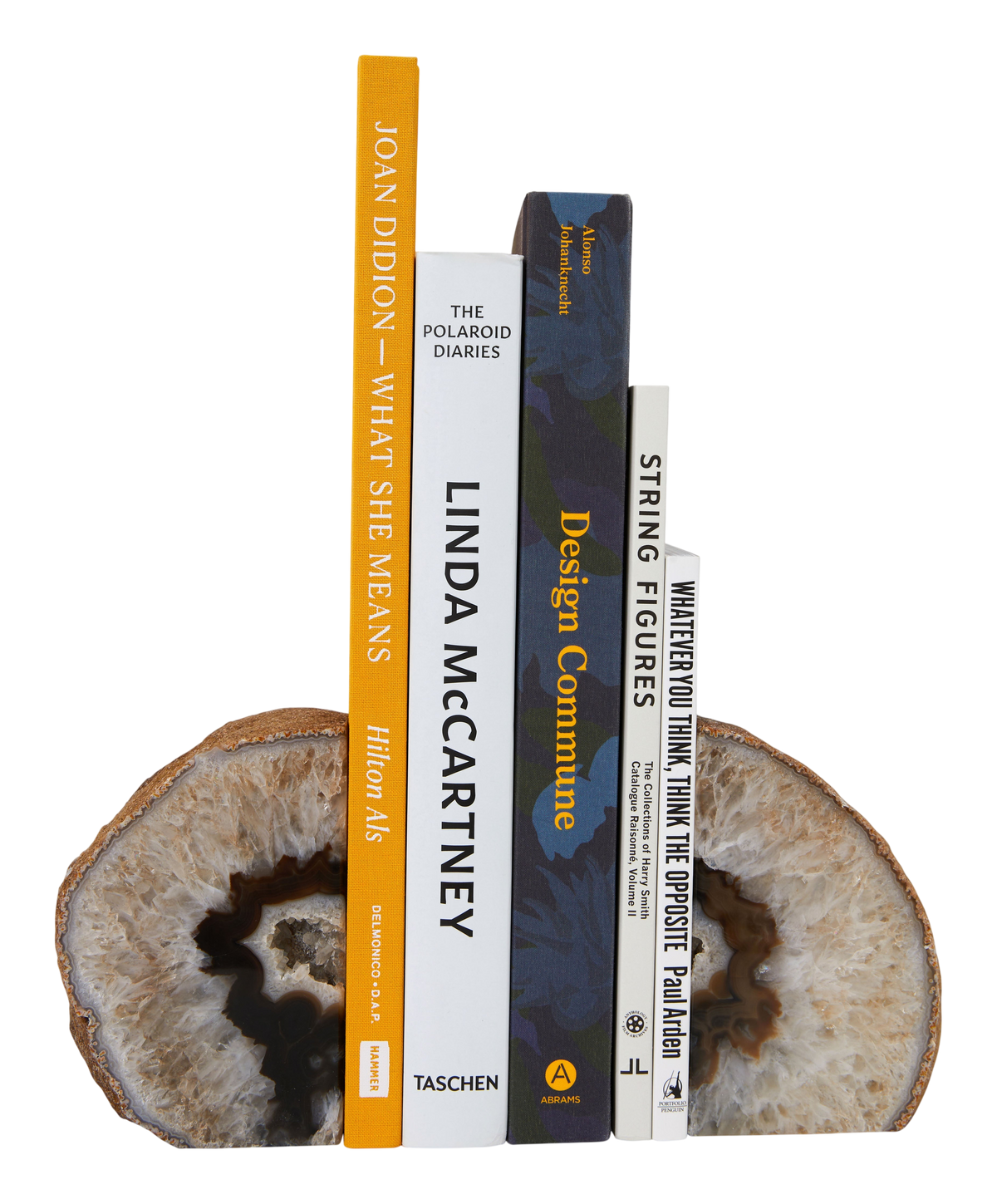 Black Agate Bookend