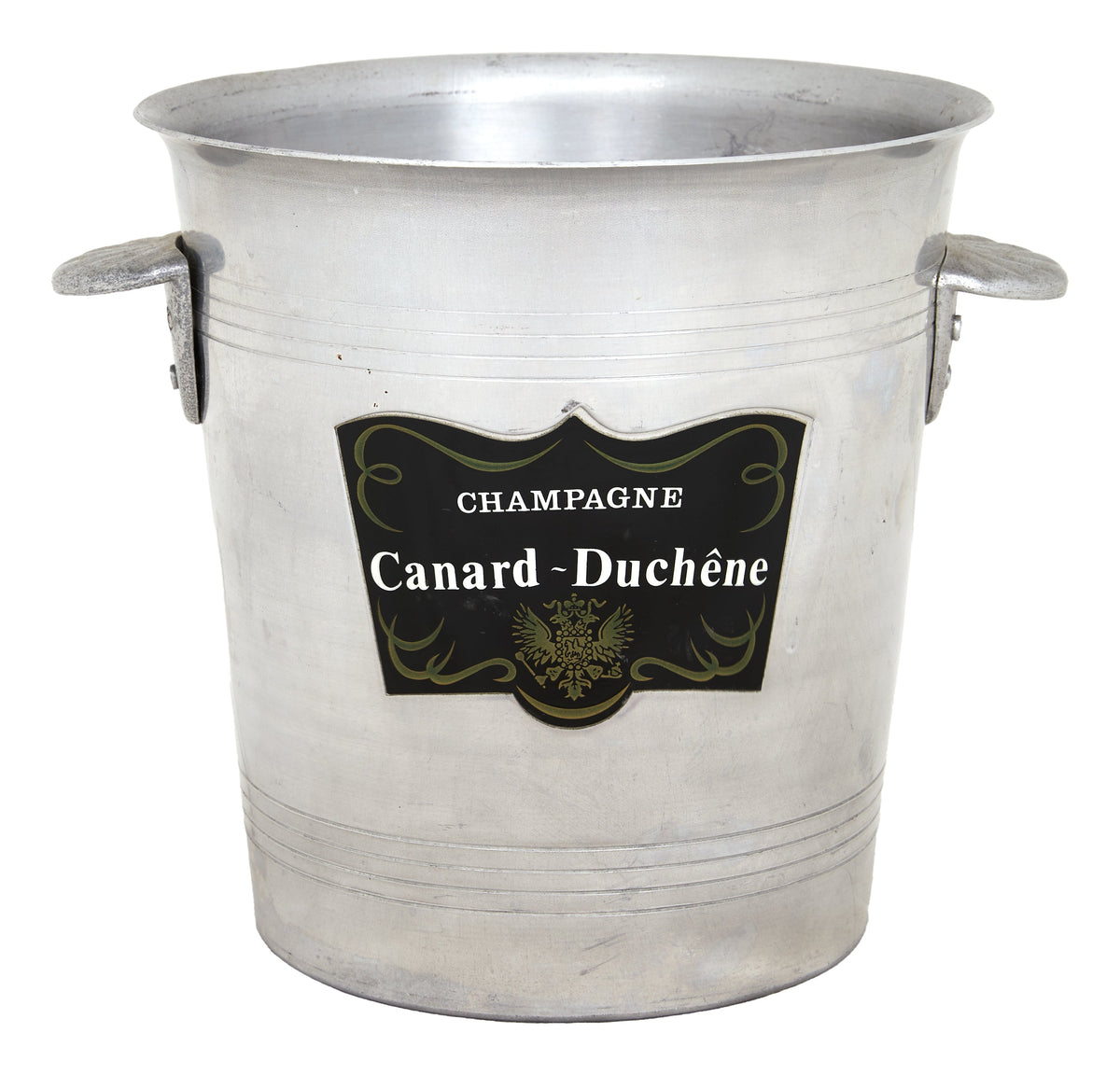 Vintage French Metal Ice Bucket