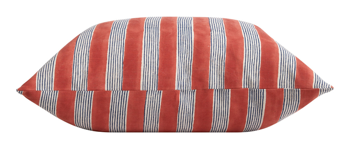 Chopra Scarlett Striped Pillow