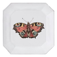 Astier de Villatte x JD Red Butterfly Plate