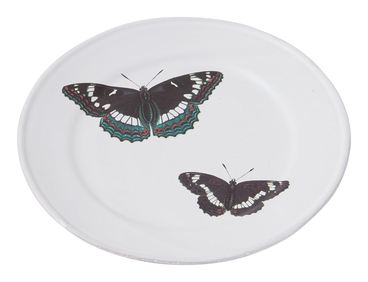 Astier de Villatte x JD Two Butterflies Plate