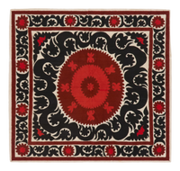Vintage Suzani - 54.5" x 51.5"