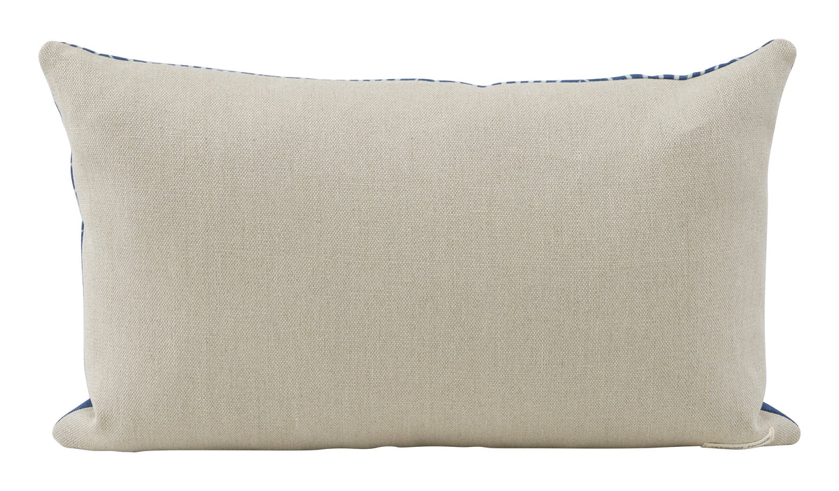 Schumacher Hedgehog Denim Pillows