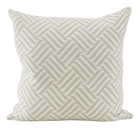 Schumacher Cross Hatch Natural Pillows