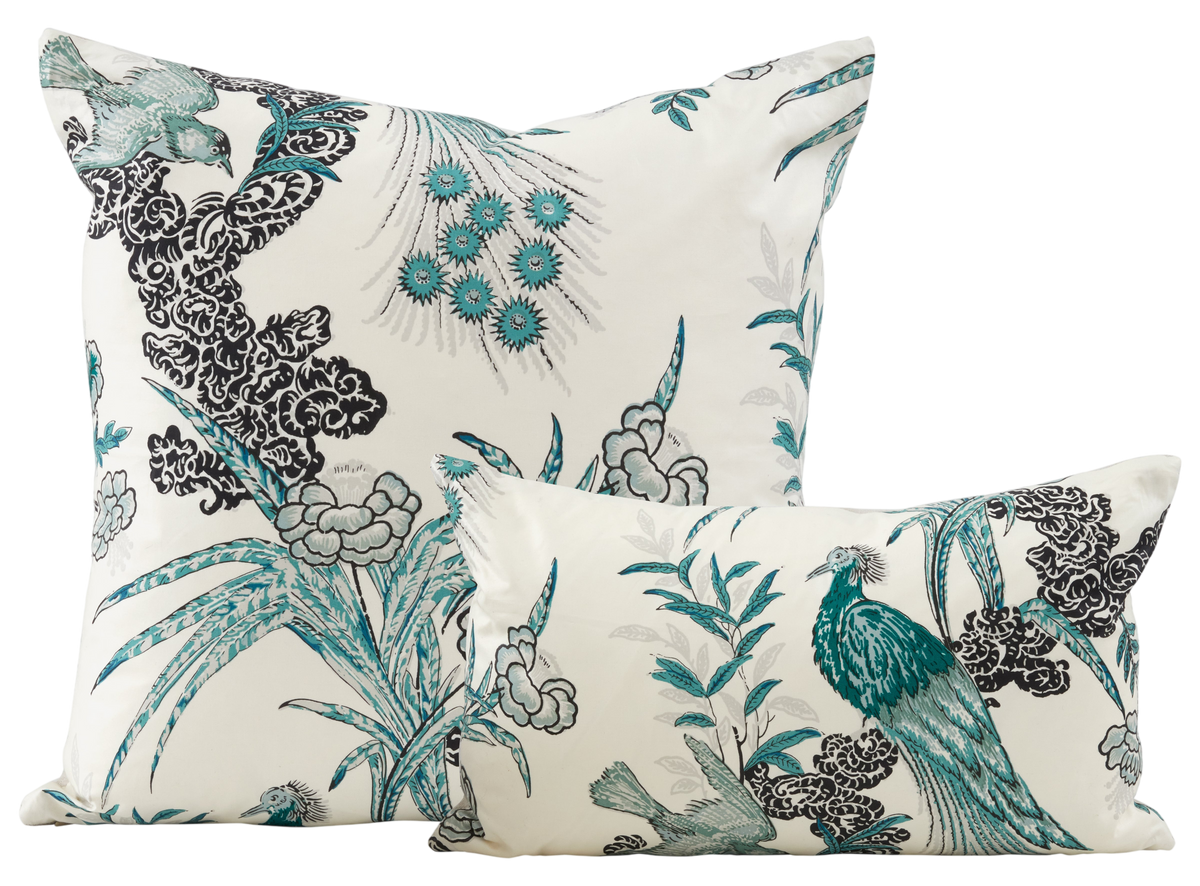 Schumacher Peacock Pillows