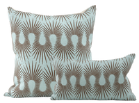 Schumacher Hedgehog Duck Egg Pillows