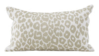 Schumacher Iconic Leopard White Pillows