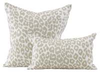 Schumacher Iconic Leopard White Pillows