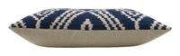 Schumacher Asaka Ikat Indigo Pillows