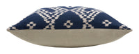 Schumacher Asaka Ikat Indigo Pillows
