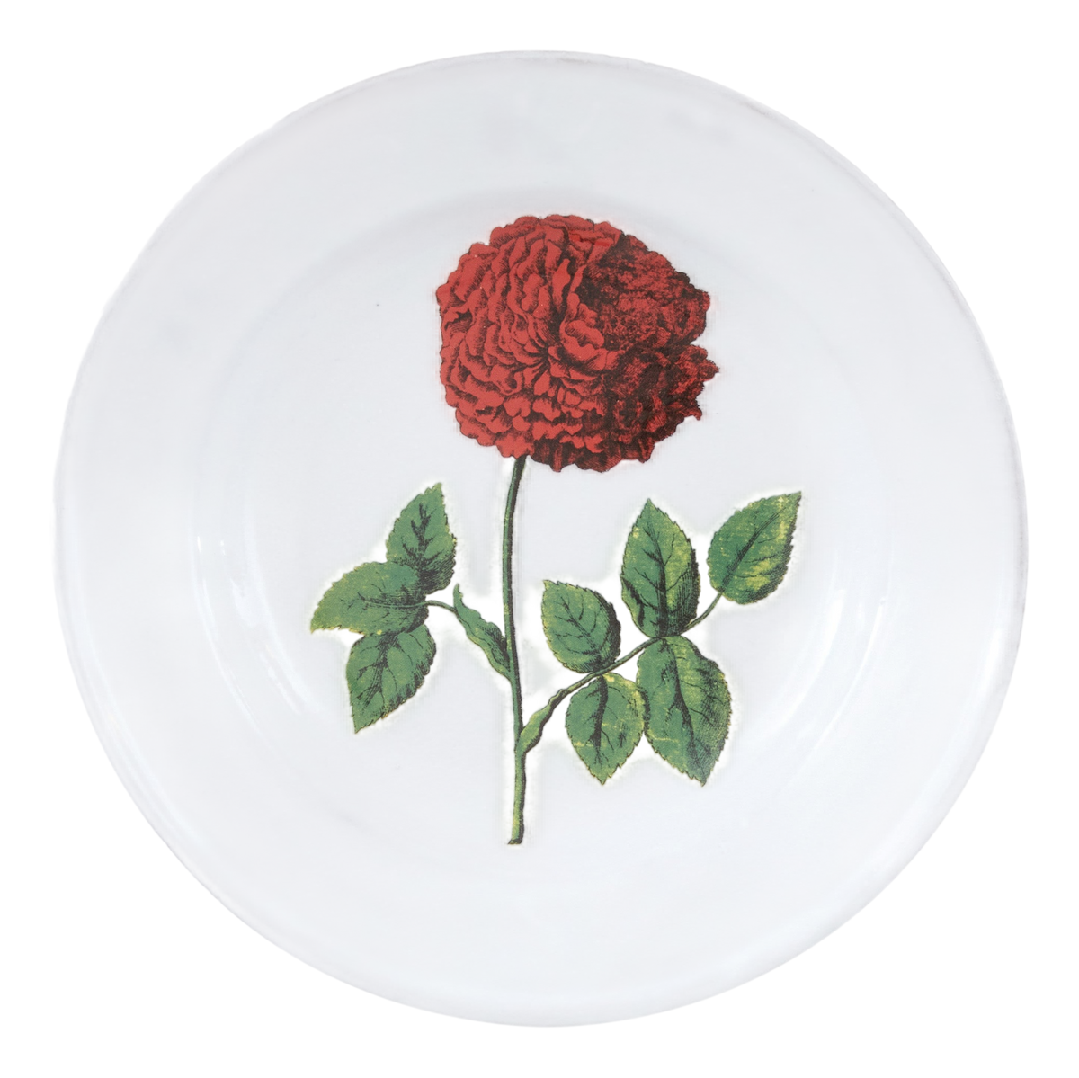 Astier de Villatte Hundred Leaved Rose Soup Plate