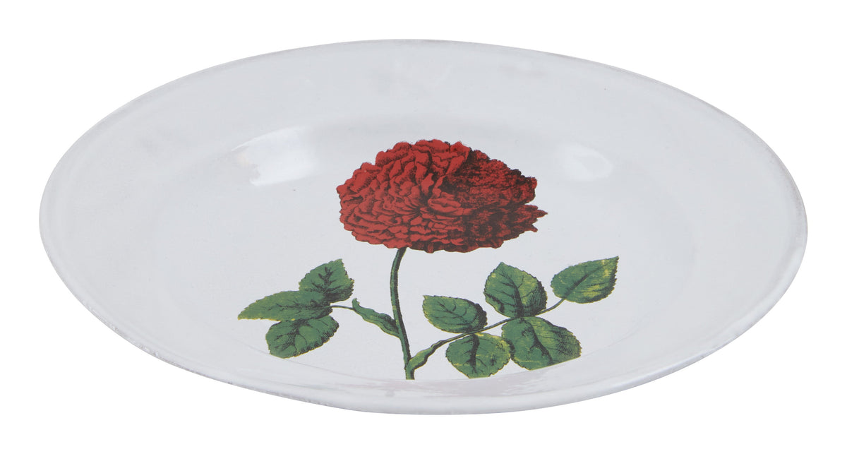 Astier de Villatte Hundred Leaved Rose Soup Plate
