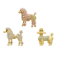 Poodle Clip Set