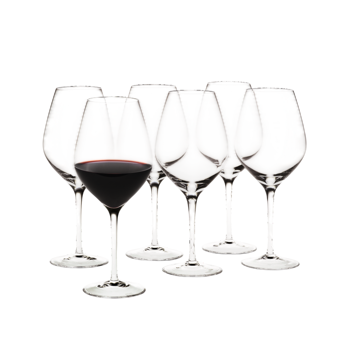 Holmegaard Cabernet Red / White Wine Glass, Set of 6