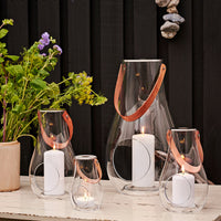 Holmegaard Design with Light Lantern, 17.7"