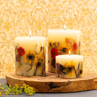 Honey Tobacco Petite Oval Botanical Candle
