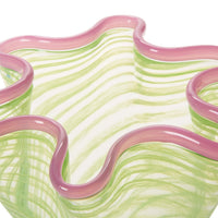 Rialto Swirl Flare Vases (Set of 2)