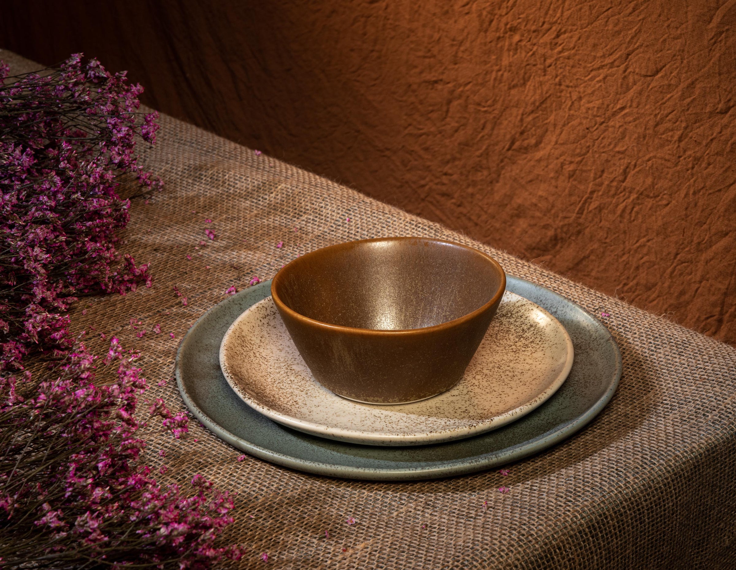 Hestia Coupe 3 Piece Dinner Setting