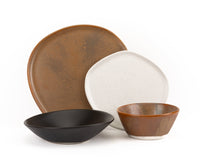 4 Piece Ripple Dinner Setting