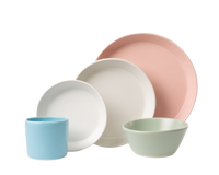 5 Piece Skali Coupe Dinner Setting
