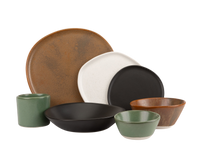 7 Piece Ripple Dinner Setting