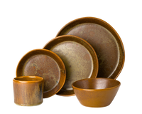 5 Piece Skali Coupe Dinner Setting